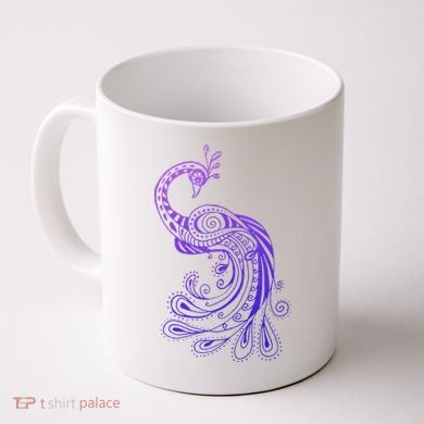 Galaxy Peacock Coffee Mug