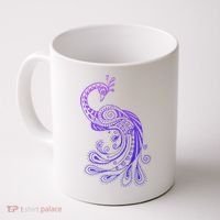 Galaxy Peacock Coffee Mug thumb 0