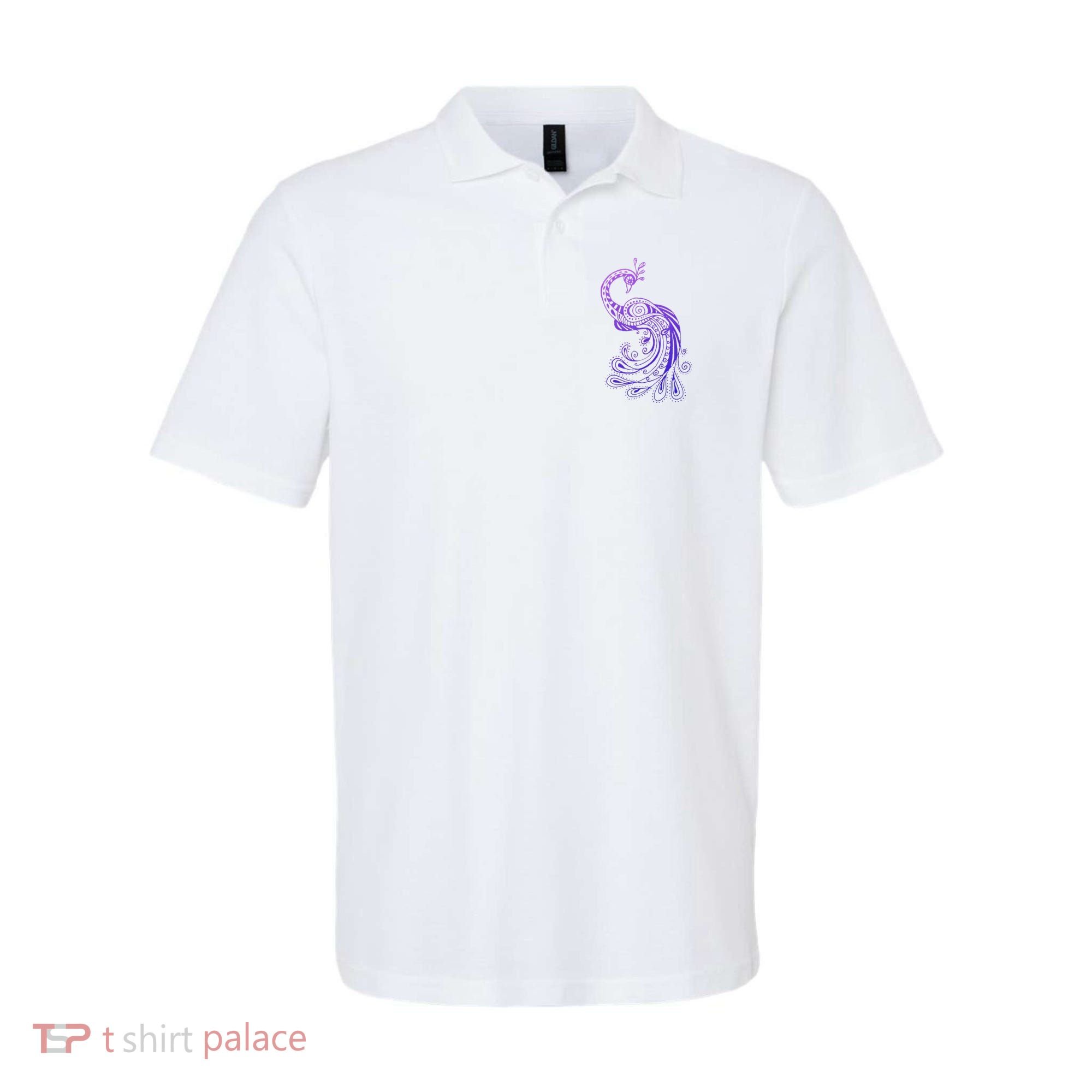 Galaxy Peacock Polo