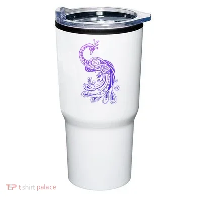 Galaxy Peacock Tumbler