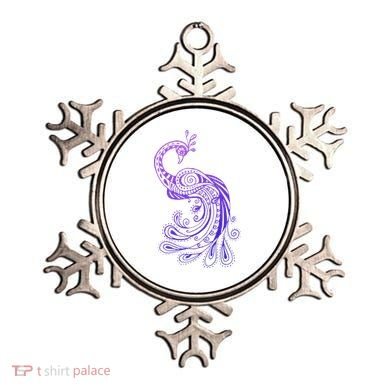 Galaxy Peacock Ornament