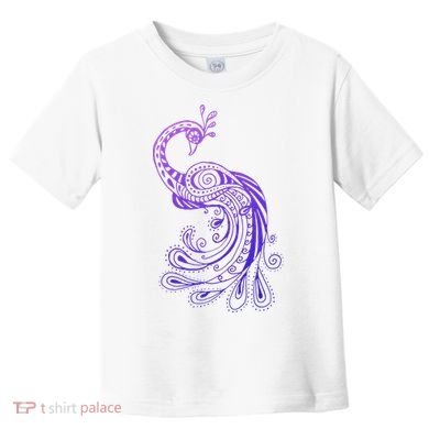 Galaxy Peacock Toddler T-Shirt