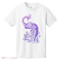 Galaxy Peacock Kids T-Shirt thumb 0