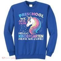 Goodbye Preschool Graduation Hello Kindergarten Prek Unicorn Sweatshirt thumb 0