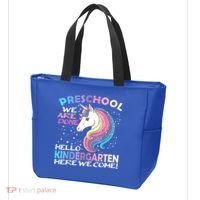 Goodbye Preschool Graduation Hello Kindergarten Prek Unicorn Tote Bag thumb 3