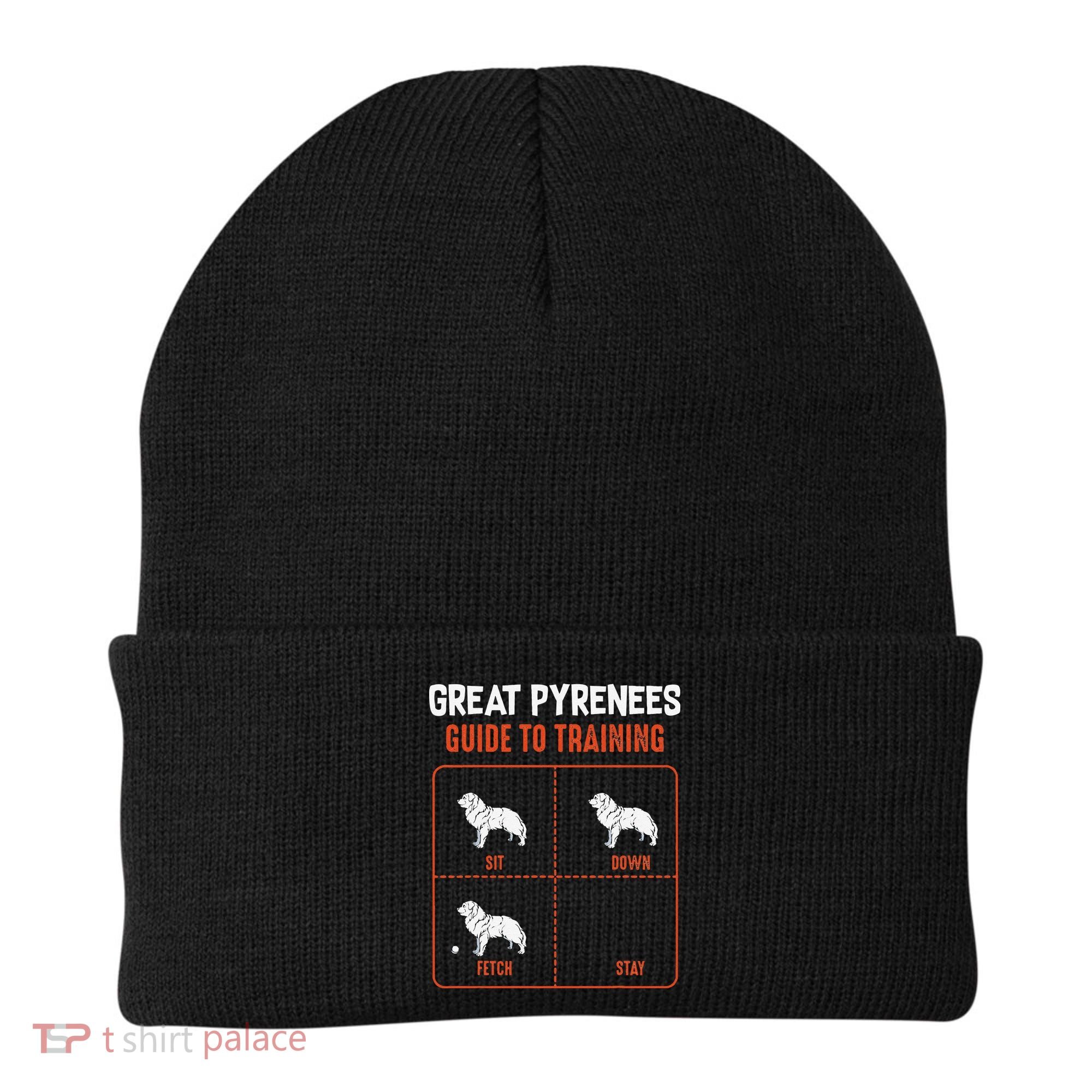Great Pyrenees Guide To Training Funny Dog Pet Lover Beanie