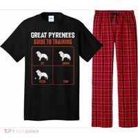 Great Pyrenees Guide To Training Funny Dog Pet Lover Pajama Set thumb 0