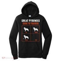 Great Pyrenees Guide To Training Funny Dog Pet Lover Women's Hoodie thumb 0