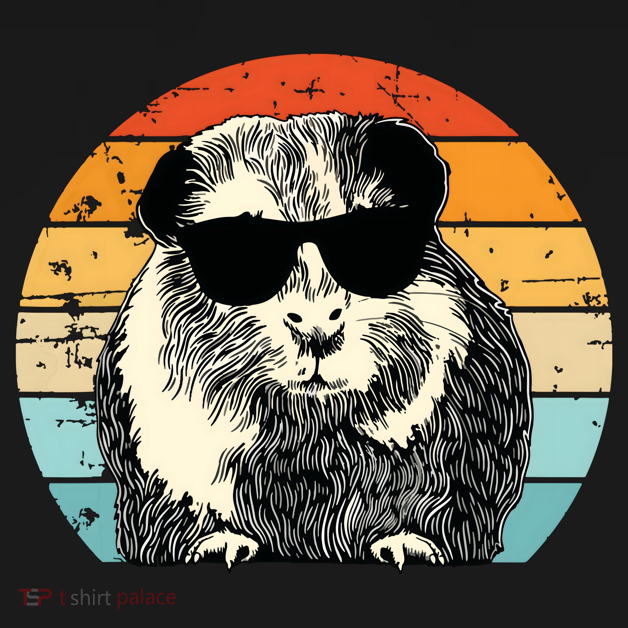Guinea Pig Guinea Pig Lover Retro Guinea Pig Backpack