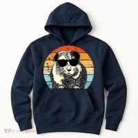 Guinea Pig Guinea Pig Lover Retro Guinea Pig Hoodie thumb 0