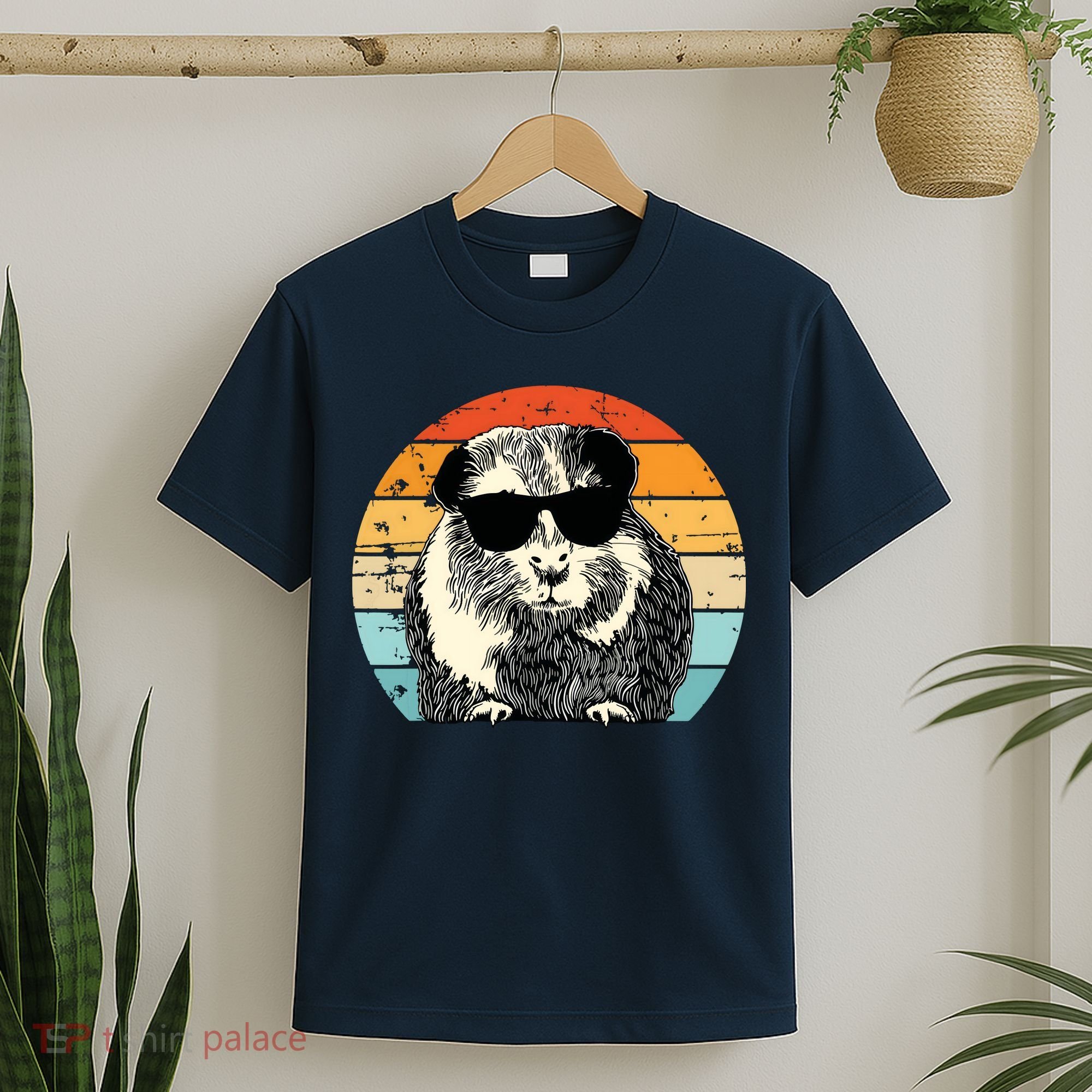 Guinea Pig Guinea Pig Lover Retro Guinea Pig T-Shirt