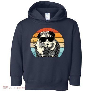 Guinea Pig Guinea Pig Lover Retro Guinea Pig Toddler Hoodie