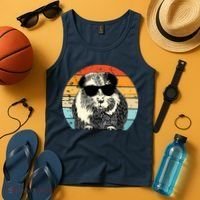 Guinea Pig Guinea Pig Lover Retro Guinea Pig Tank Top thumb 4