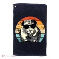 Guinea Pig Guinea Pig Lover Retro Guinea Pig Golf Towel thumb 0