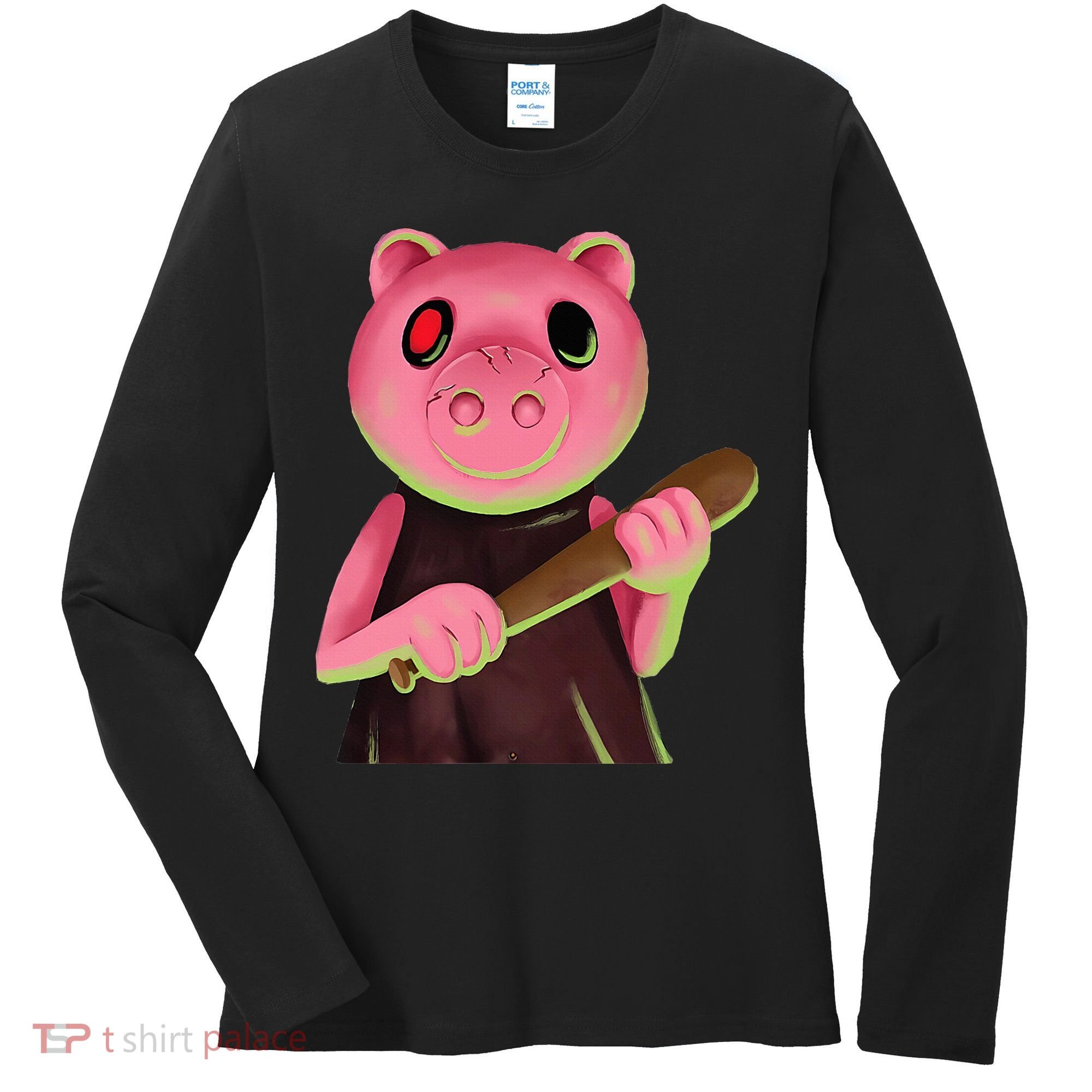 Game Piggy Women's Long Sleeve Shirt