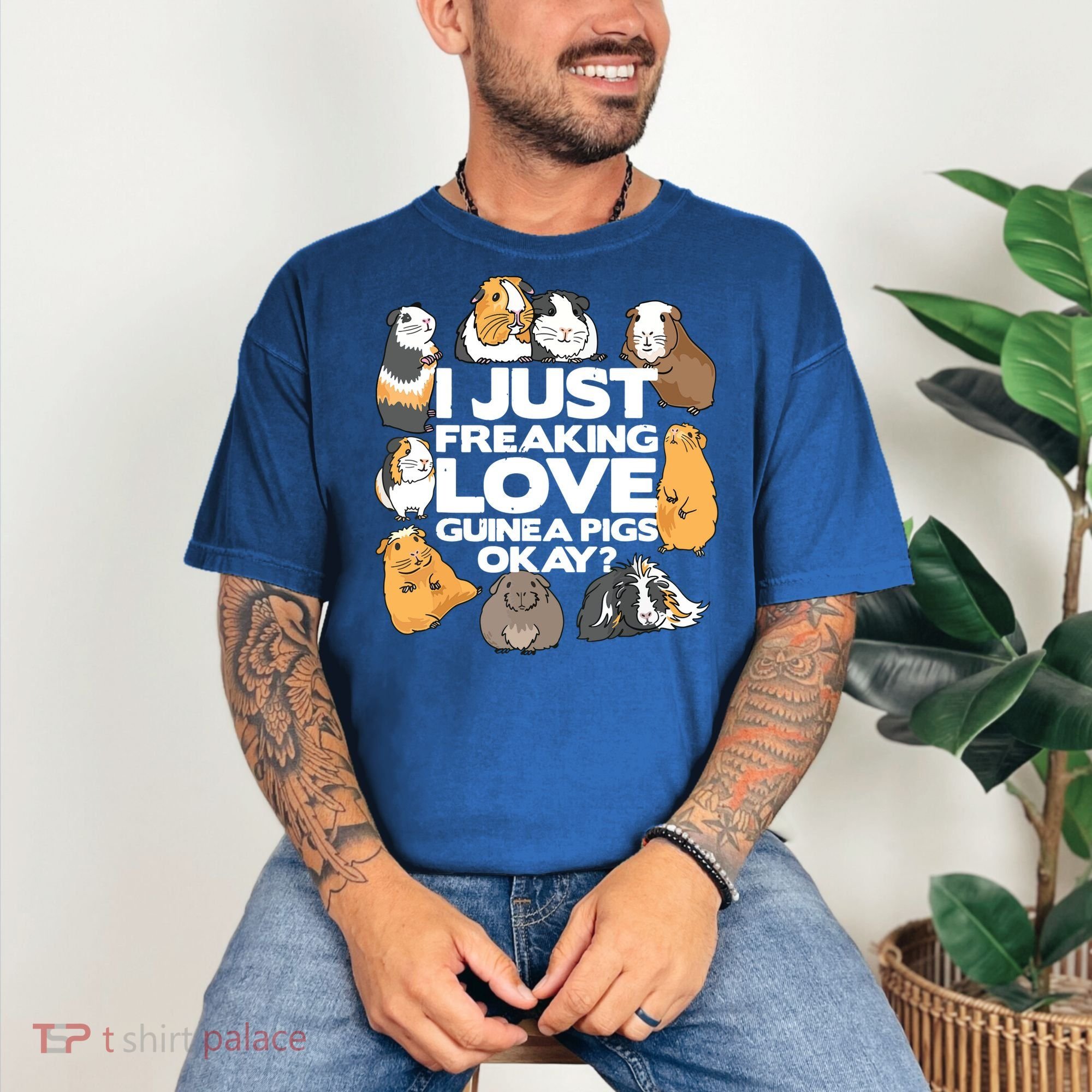Guinea Pig Guinea Pig Lover Tee Funny Guinea Pig Comfort Colors T-Shirt