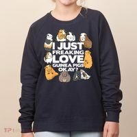 Guinea Pig Guinea Pig Lover Tee Funny Guinea Pig Women's Sweatshirt thumb 0