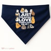 Guinea Pig Guinea Pig Lover Tee Funny Guinea Pig USA-Made Doggie Bandana thumb 0
