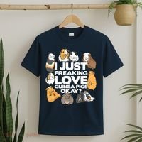 Guinea Pig Guinea Pig Lover Tee Funny Guinea Pig T-Shirt thumb 2