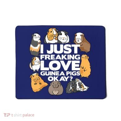 Guinea Pig Guinea Pig Lover Tee Funny Guinea Pig Mousepad