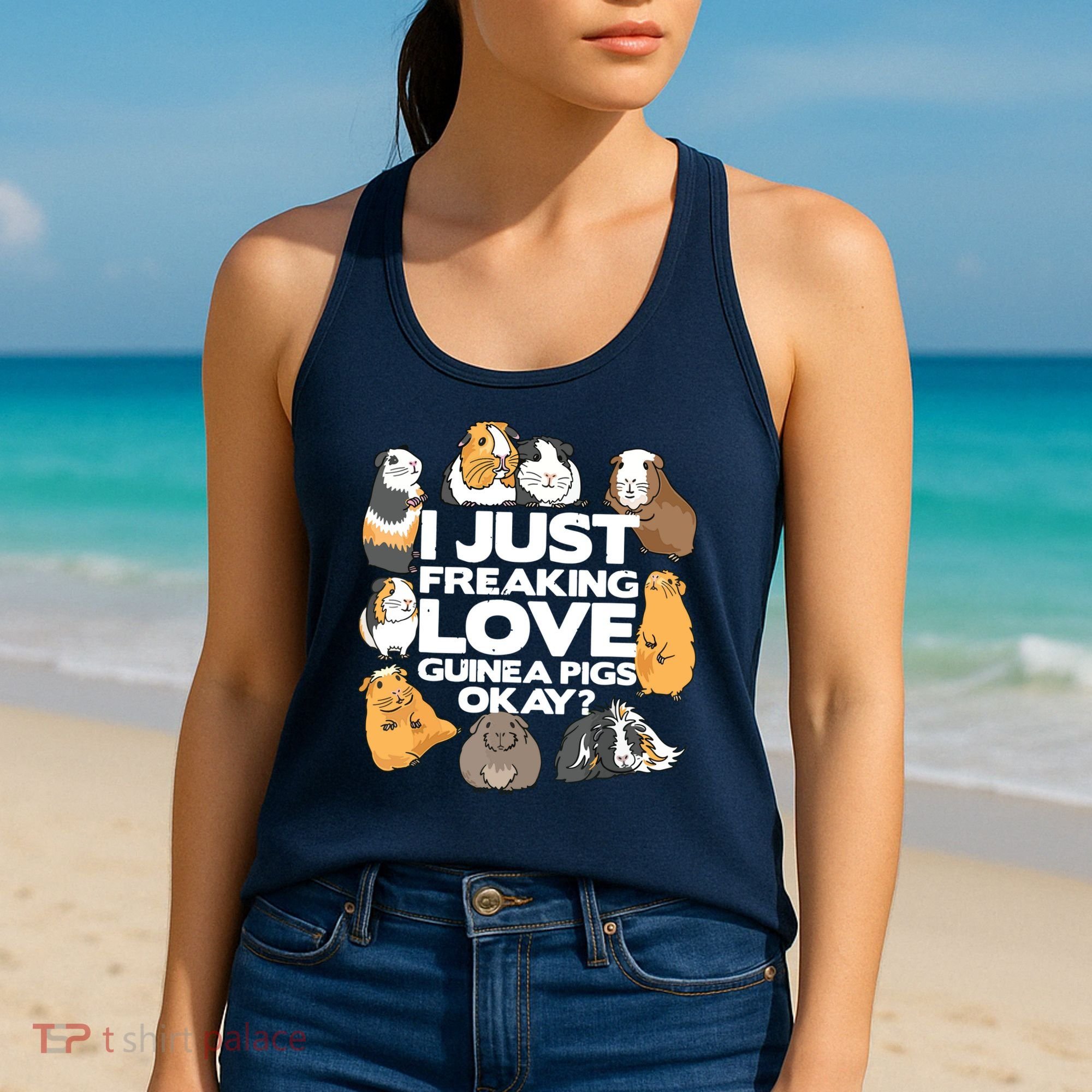 Guinea Pig Guinea Pig Lover Tee Funny Guinea Pig Women's Tank Top