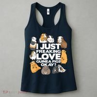 Guinea Pig Guinea Pig Lover Tee Funny Guinea Pig Women's Tank Top thumb 3