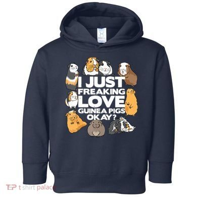 Guinea Pig Guinea Pig Lover Tee Funny Guinea Pig Toddler Hoodie