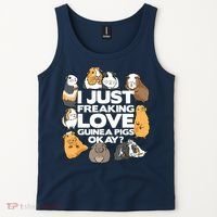 Guinea Pig Guinea Pig Lover Tee Funny Guinea Pig Tank Top thumb 2