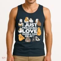 Guinea Pig Guinea Pig Lover Tee Funny Guinea Pig Tank Top thumb 3