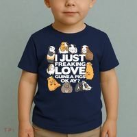 Guinea Pig Guinea Pig Lover Tee Funny Guinea Pig Toddler T-Shirt thumb 2