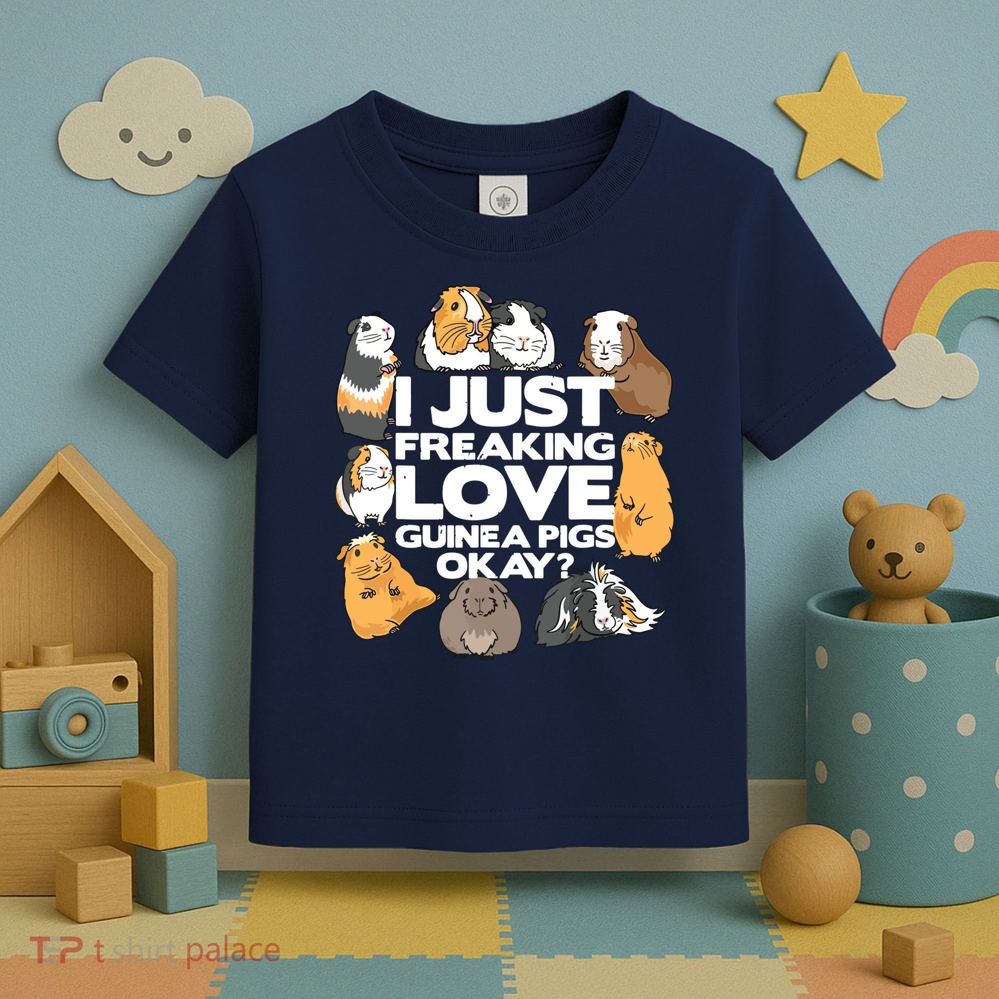 Guinea Pig Guinea Pig Lover Tee Funny Guinea Pig Toddler T-Shirt