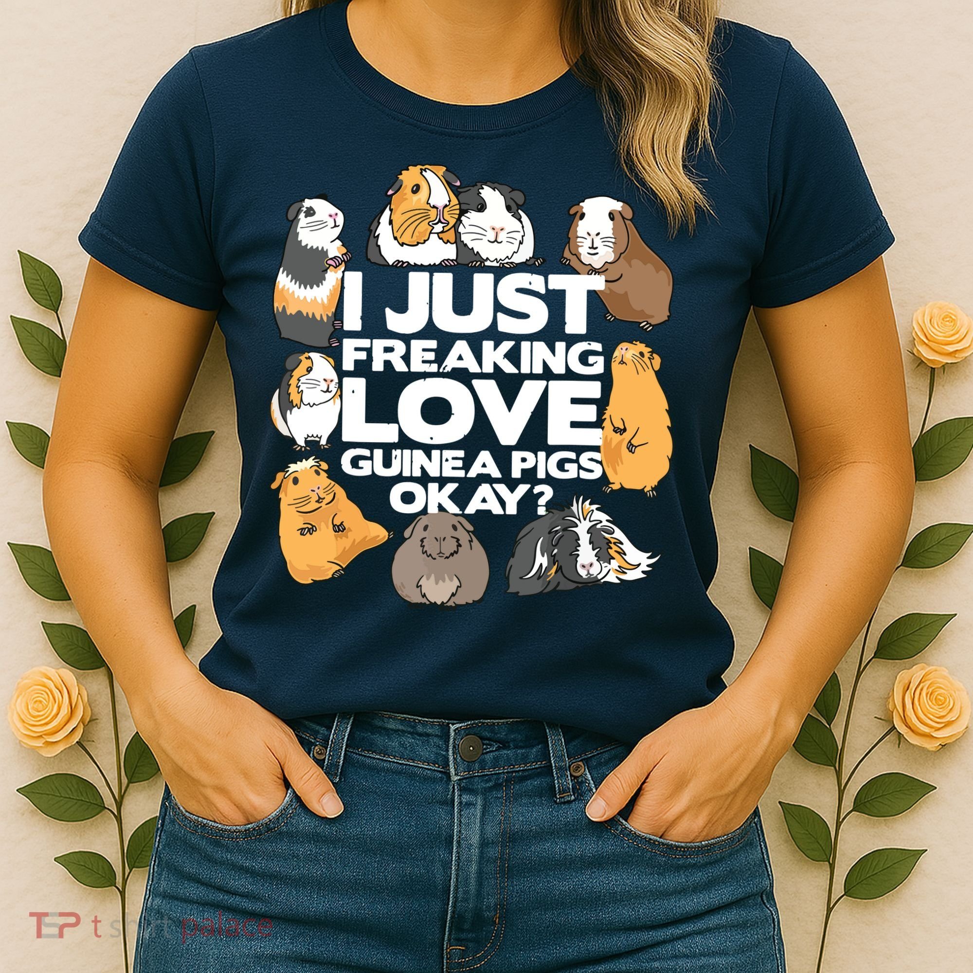 Guinea Pig Guinea Pig Lover Tee Funny Guinea Pig Women's T-Shirt