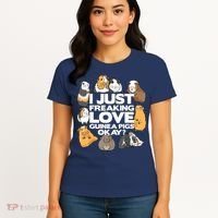 Guinea Pig Guinea Pig Lover Tee Funny Guinea Pig Women's T-Shirt thumb 4