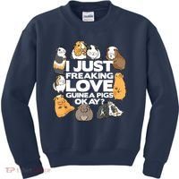 Guinea Pig Guinea Pig Lover Tee Funny Guinea Pig Kids Sweatshirt thumb 0
