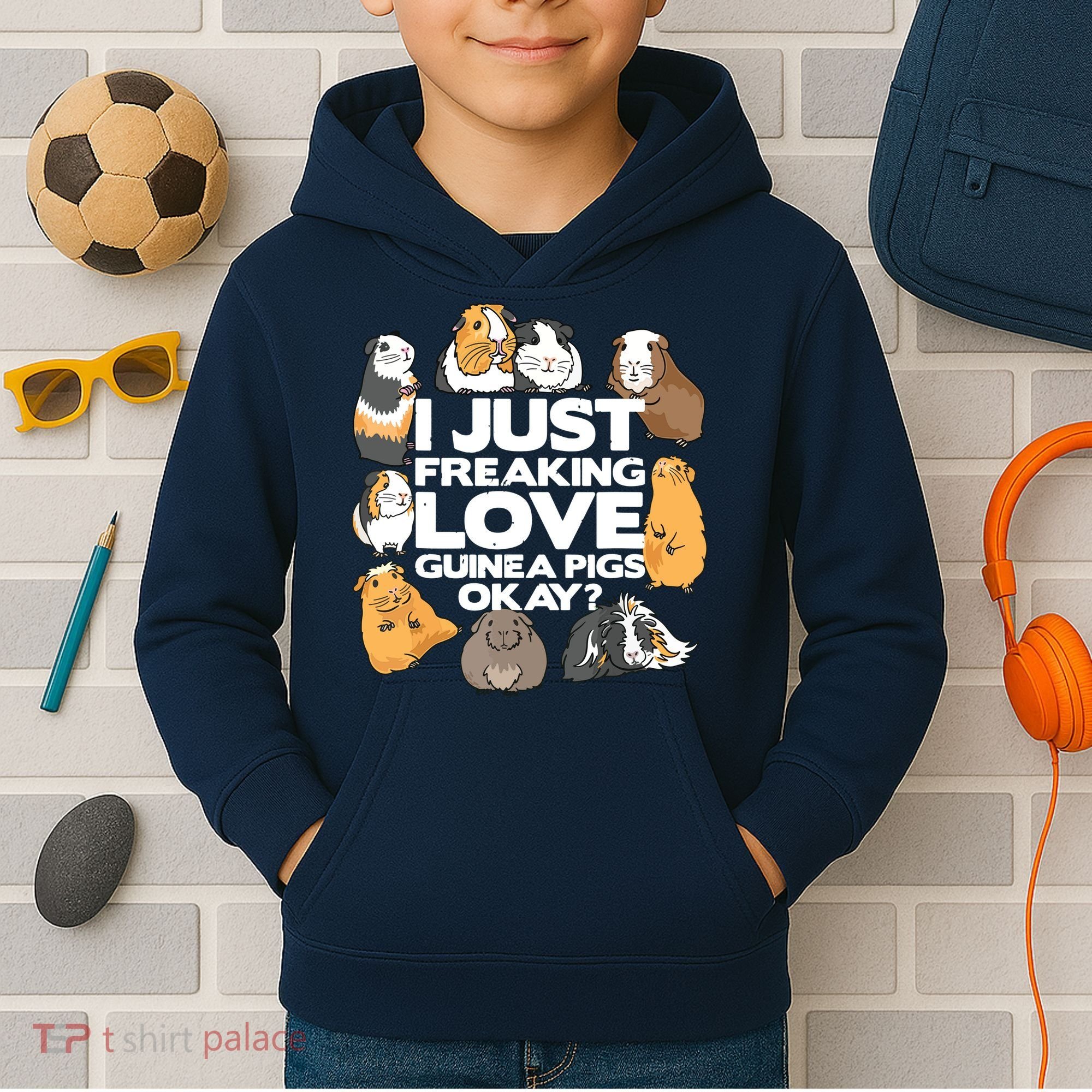 Guinea Pig Guinea Pig Lover Tee Funny Guinea Pig Kids Hoodie