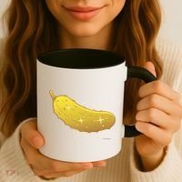 Golden Pickle Coffee Mug thumb 3