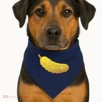 Golden Pickle USA-Made Doggie Bandana thumb 1