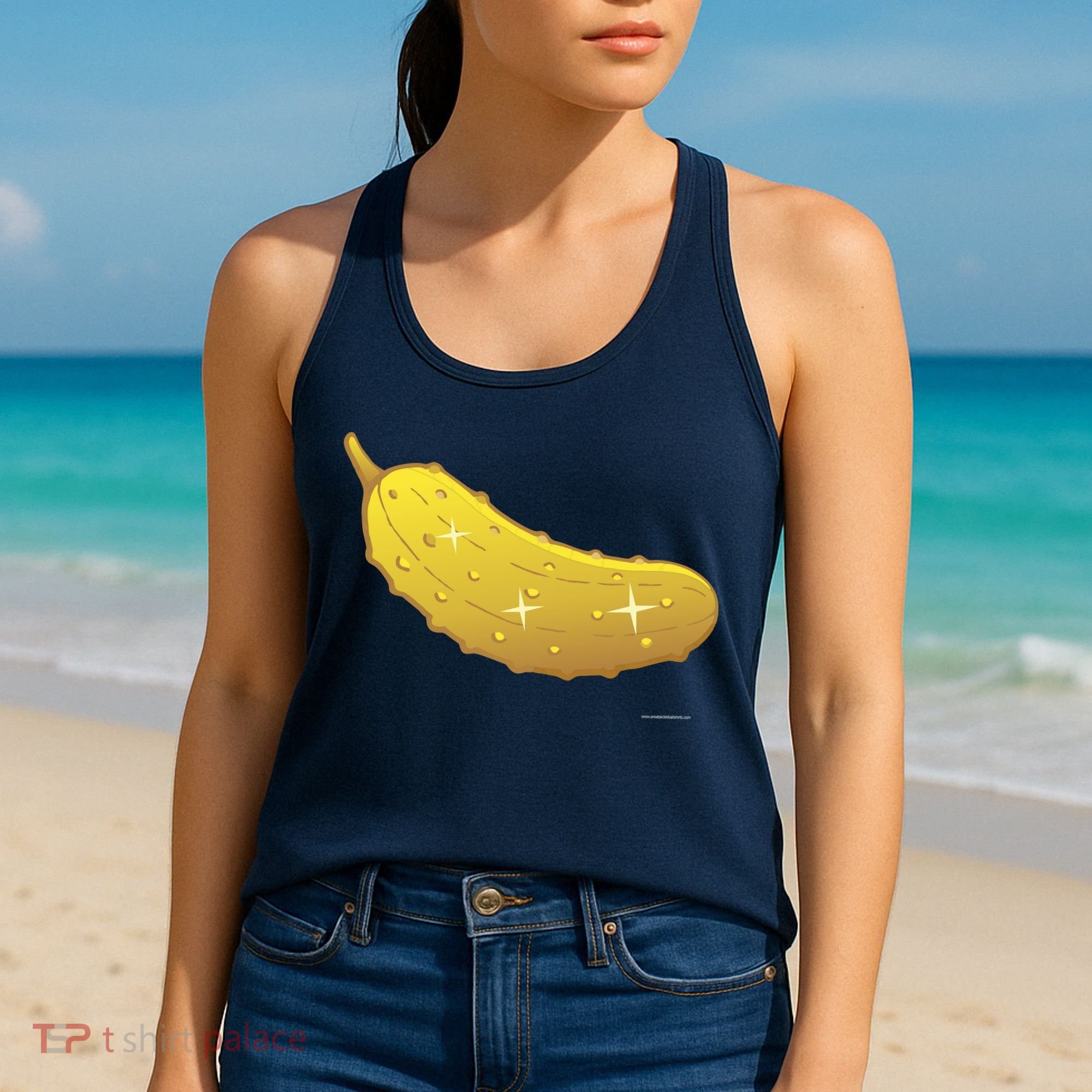 Golden Pickle Women's Tank Top