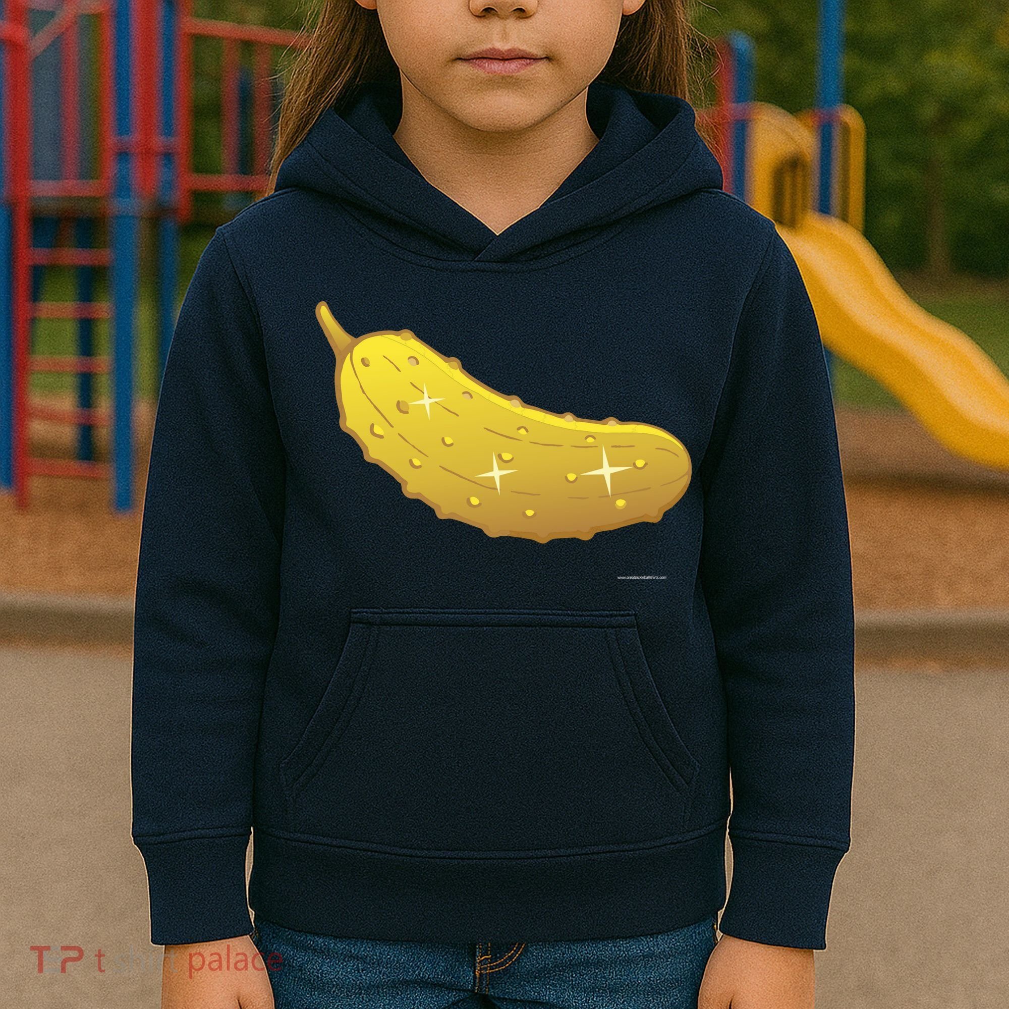 Golden Pickle Kids Hoodie