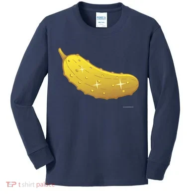 Golden Pickle Kids Long Sleeve Shirt