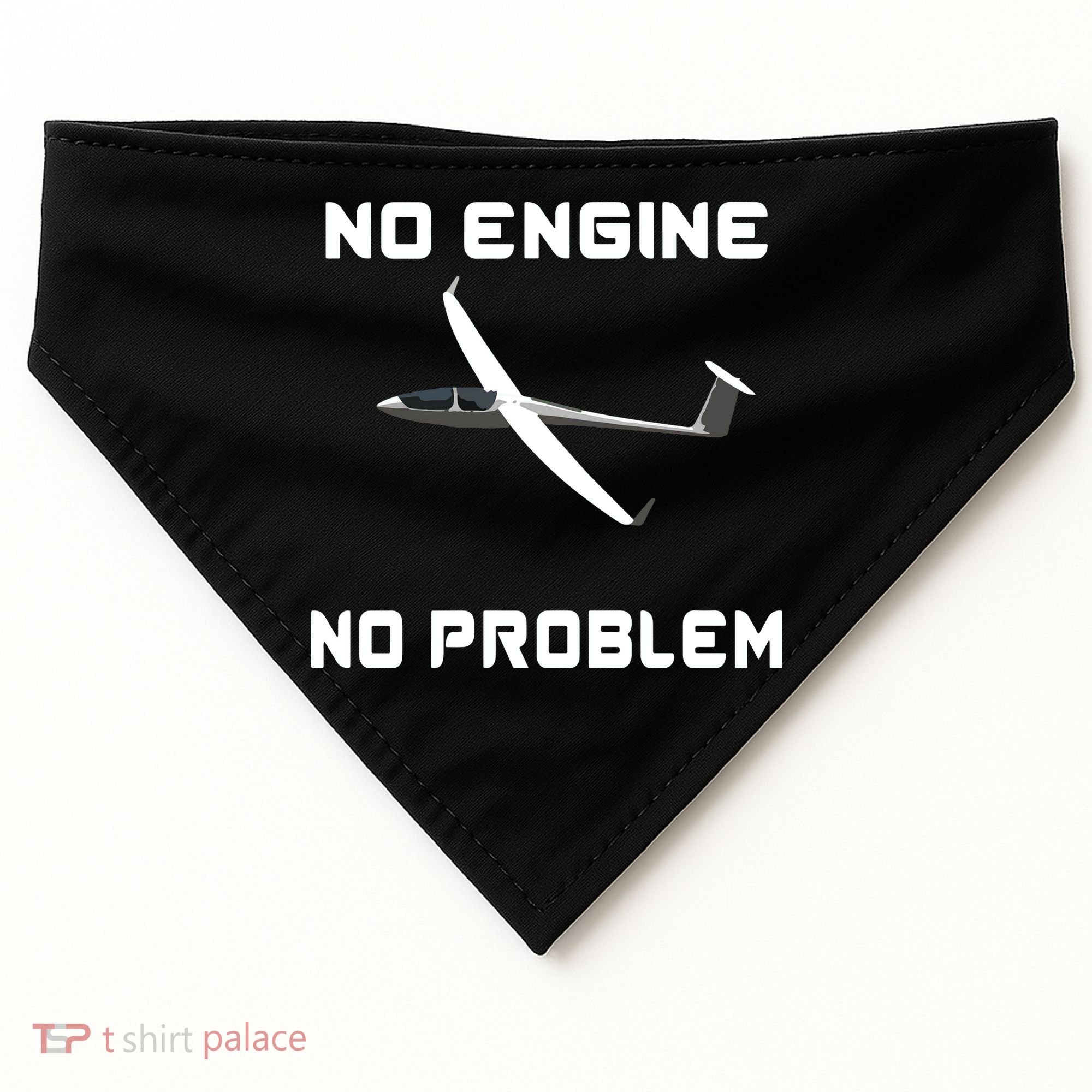 Glider Pilot Gliding Sailplane Flying Plane USA-Made Doggie Bandana