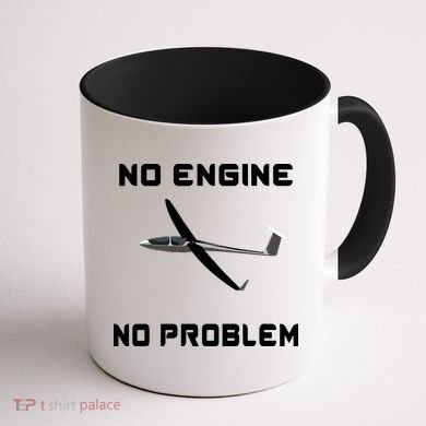 Glider Pilot Gliding Sailplane Flying Plane Coffee Mug back