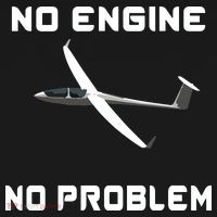 Glider Pilot Gliding Sailplane Flying Plane Polo thumb 3