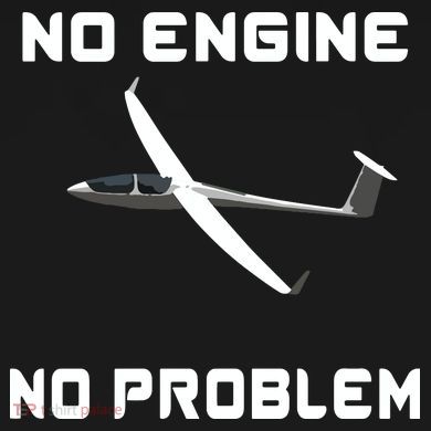 Glider Pilot Gliding Sailplane Flying Plane Ladies PosiCharge Competitor Racerback Tank