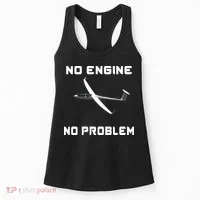 Glider Pilot Gliding Sailplane Flying Plane Women's Tank Top thumb 0