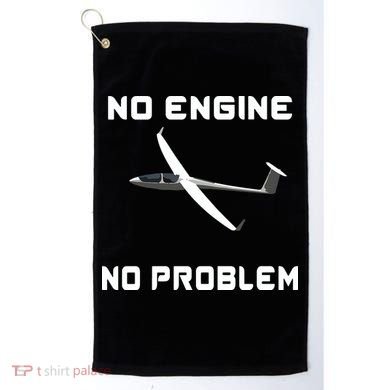 Glider Pilot Gliding Sailplane Flying Plane Golf Towel