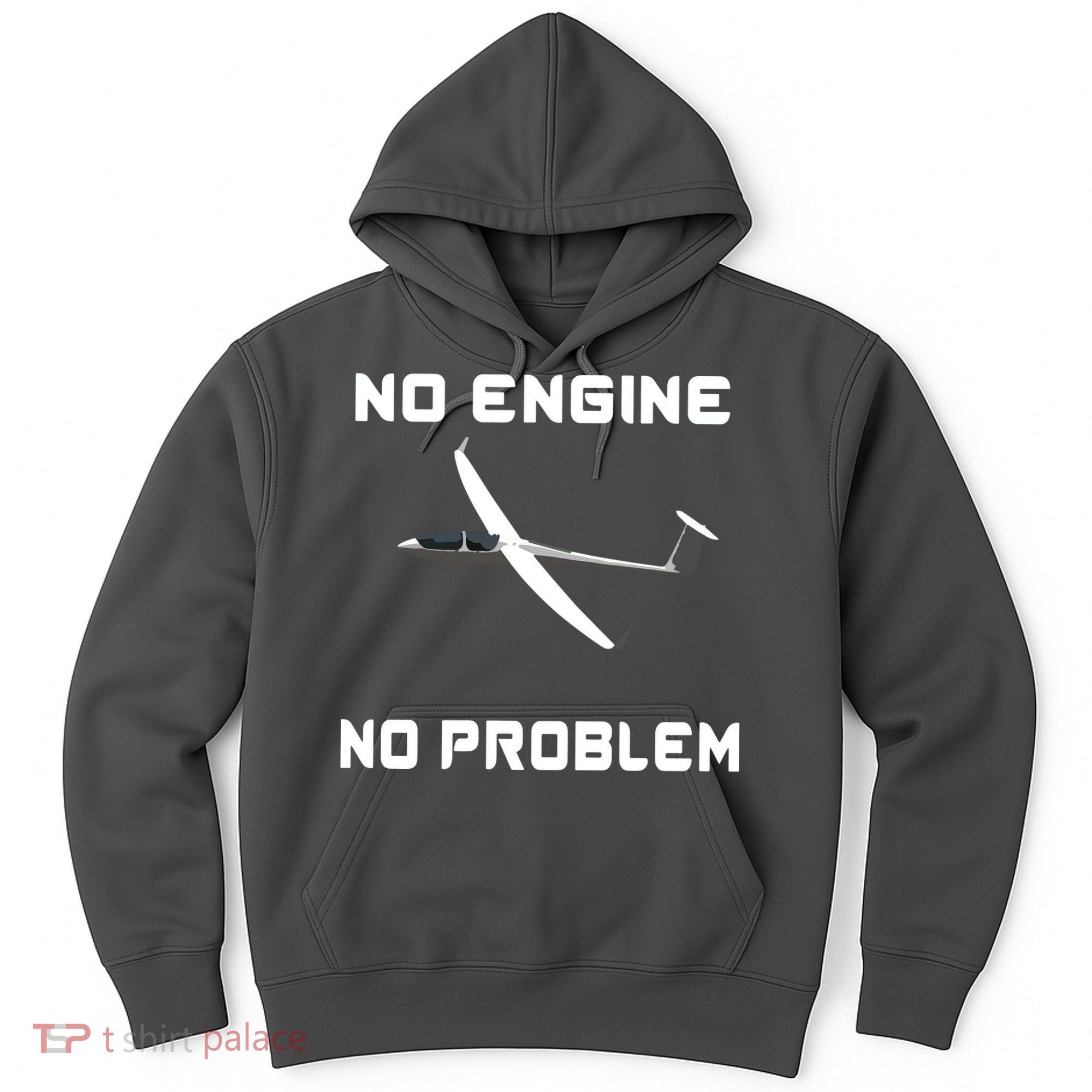 Glider Pilot Gliding Sailplane Flying Plane Hoodie