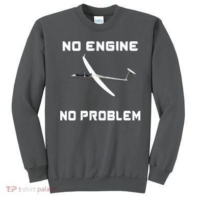 Glider Pilot Gliding Sailplane Flying Plane Sweatshirt