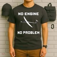 Glider Pilot Gliding Sailplane Flying Plane T-Shirt thumb 6