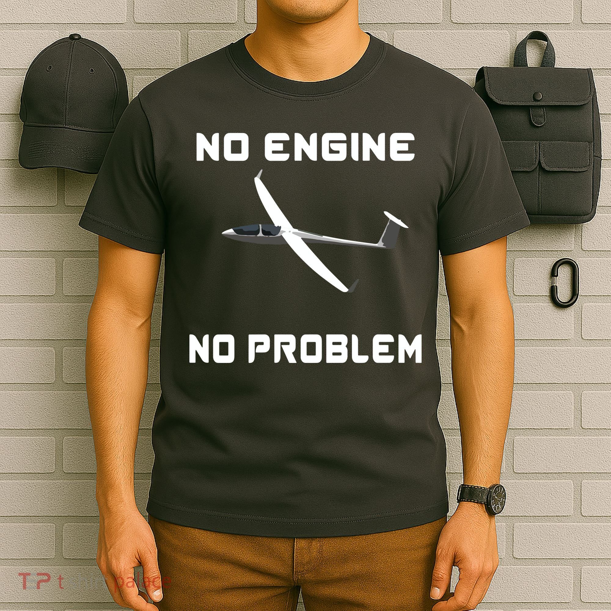 Glider Pilot Gliding Sailplane Flying Plane T-Shirt